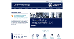 Desktop Screenshot of libertyholdings.co.za