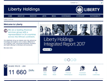 Tablet Screenshot of libertyholdings.co.za